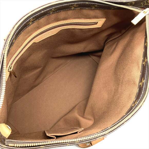 LOUIS VUITTON Authentic Brown Monogram Canvas Shoulder Bag - Picture 8 of 10